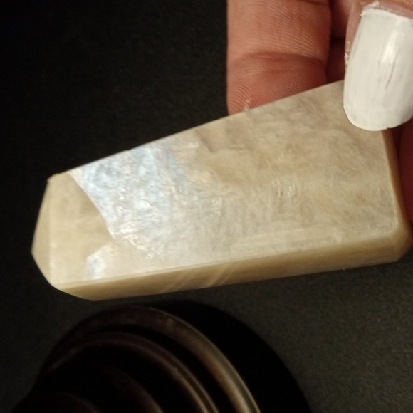 Crystal Bundle Of 4 Lapis Lazuli, Blue Calsite, Rainbow Moonstone - Picture 11 of 12